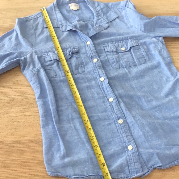 J.Crew Light Blue Button-Up - Picture 5 of 10